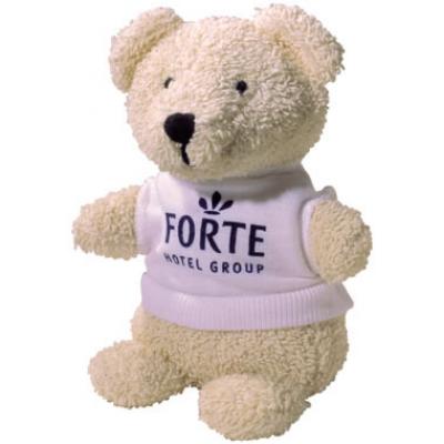 Picture of 5'' Beanie Bear with White T Shirt