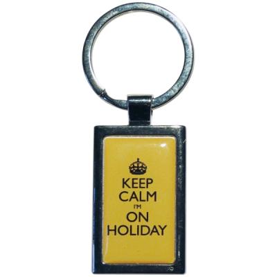 Picture of Rectangular Alloy Injection Keyring