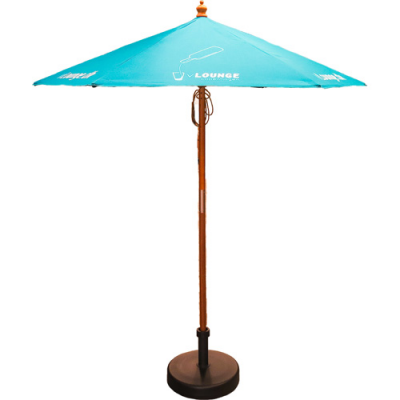 Picture of 2m Round Wooden Parasol