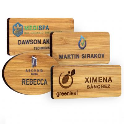 Picture of Bamboo Name Badges