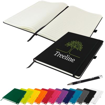 Picture of Dunn A4 Lined Soft Touch Notebook