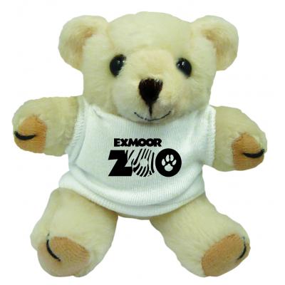 Picture of 5'' Honey Bear with White T Shirt