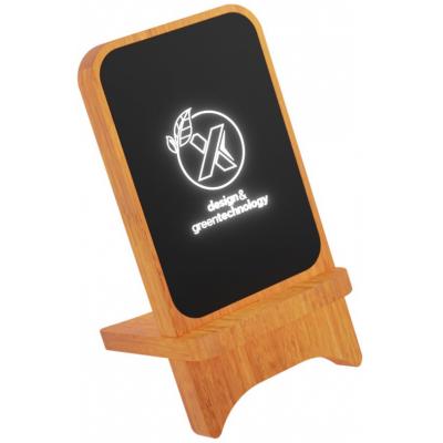 Picture of SCX.design 10W Light-up Wireless Wooden Stand