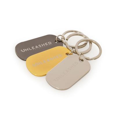Picture of Metal Dog Tag Keyring