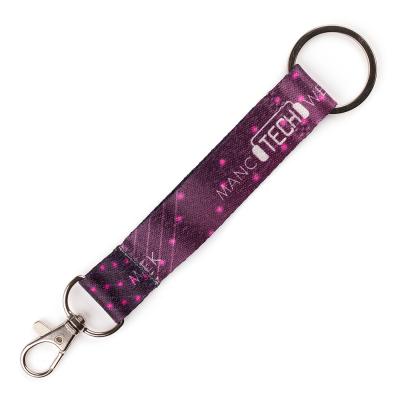 Picture of UK Made Wilson rPET Lanyard Keyring